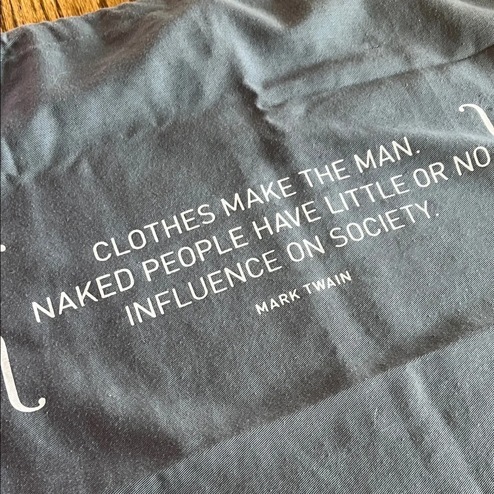 The Cosmopolitan of Las Vegas Gray Travel Laundry Bag